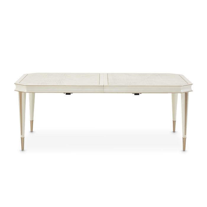 Michael Amini La Rachelle Rectangular Extendable Dining Table