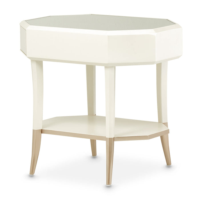 Michael Amini La Rachelle Octagonal End Table