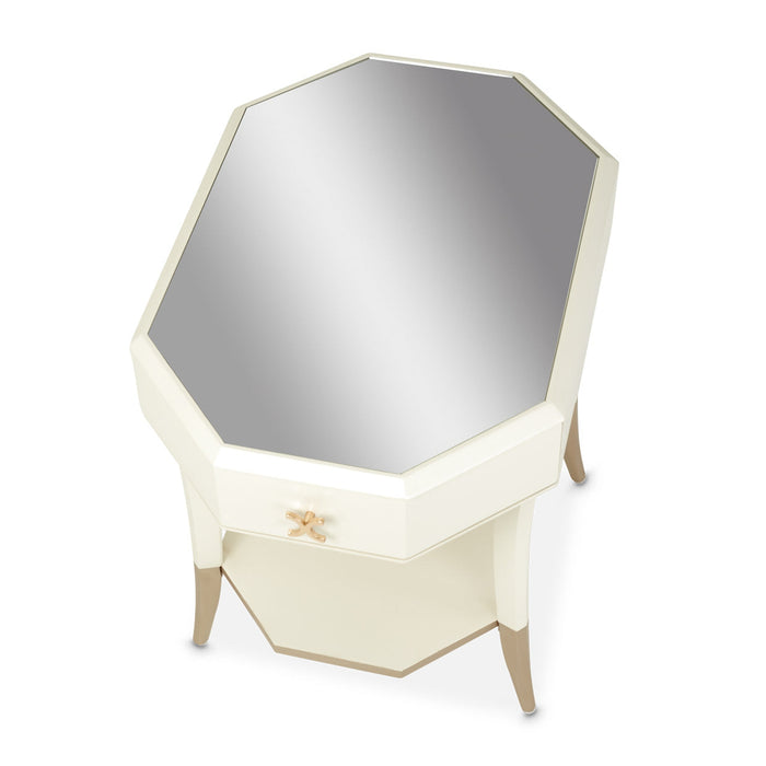 Michael Amini La Rachelle Octagonal End Table