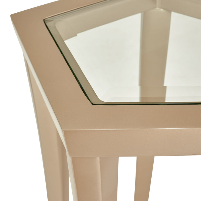 Michael Amini La Rachelle Side Table