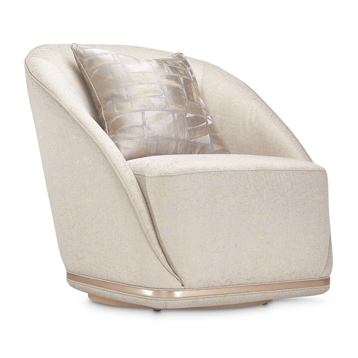 Michael Amini La Rachelle Swivel Chair