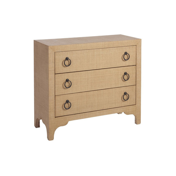 Barclay Butera Newport Balboa Island Raffia Hall Chest