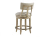 Barclay Butera Malibu Cliffside Swivel Upholstered Counter Stool As Shown