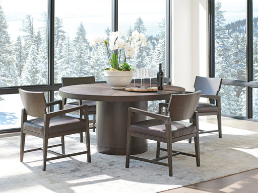 Barclay Butera Park City Silvercreek Round Dining Table