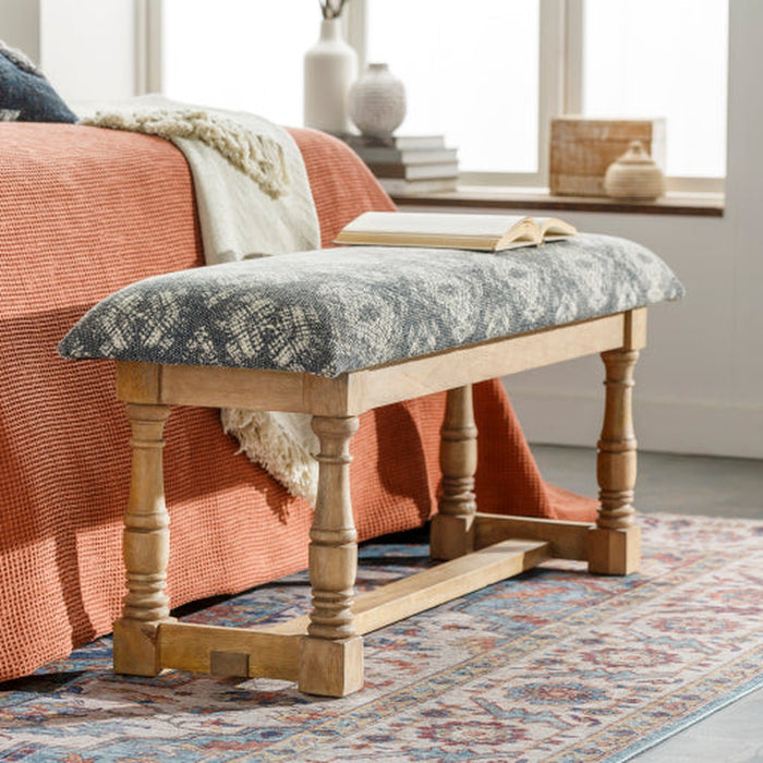 Surya Avalanche Upholstered Bench