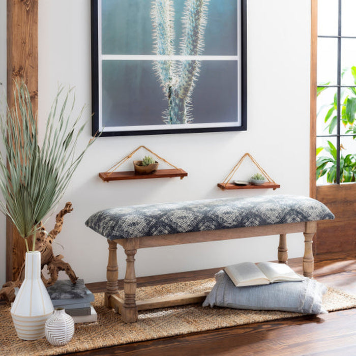 Surya Avalanche Upholstered Bench