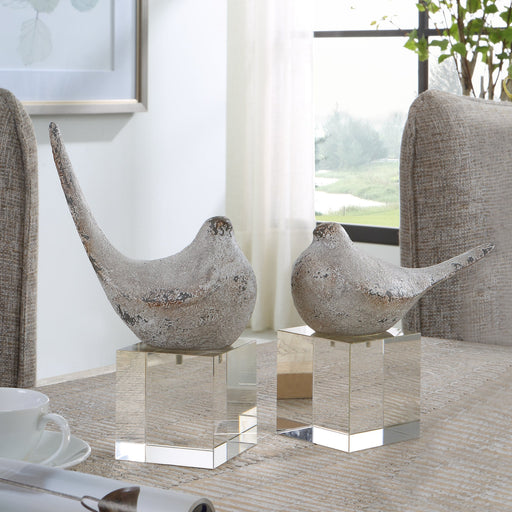 Uttermost Better Together Bird Sculptures - Set of 2