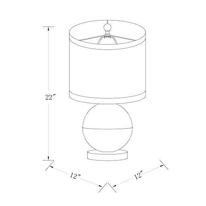 Surya Askew AKW-001 Table Lamp