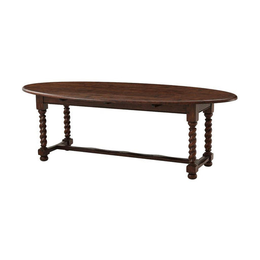 Theodore Alexander Althorp - Victory Oak Emory Dining Table