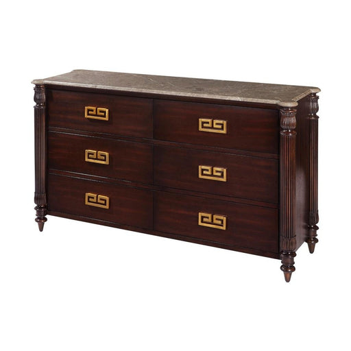 Theodore Alexander Alexa Hampton Duane Marble Commode