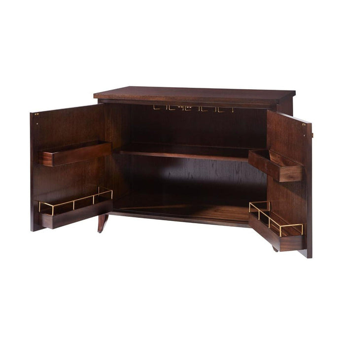 Theodore Alexander Alexa Hampton Mannix Bar Cabinet