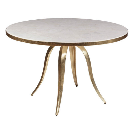 Artistica Home Crystal Stone Round Dining Table