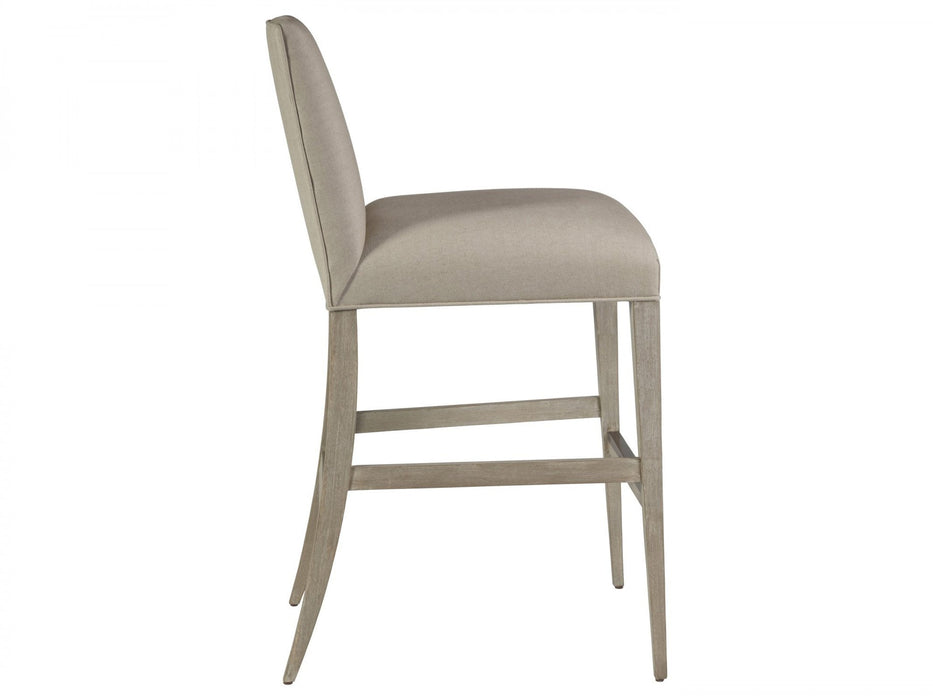 Artistica Home Madox Upholstered Low Back Bar Stool