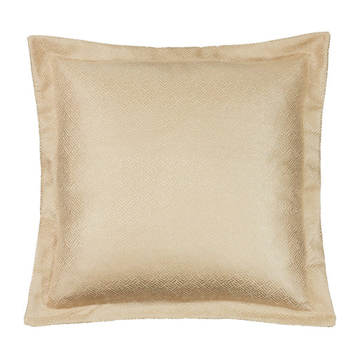 Michael Amini Alton 26" Square Euro Sham Gold Pillow