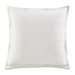 Michael Amini Ashworth 26" Square Euro Sham White Pillow