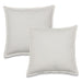 Michael Amini Ashworth Coverlet/Duvet/Quilt White