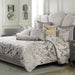 Michael Amini Assisi Comforter Set Platinum