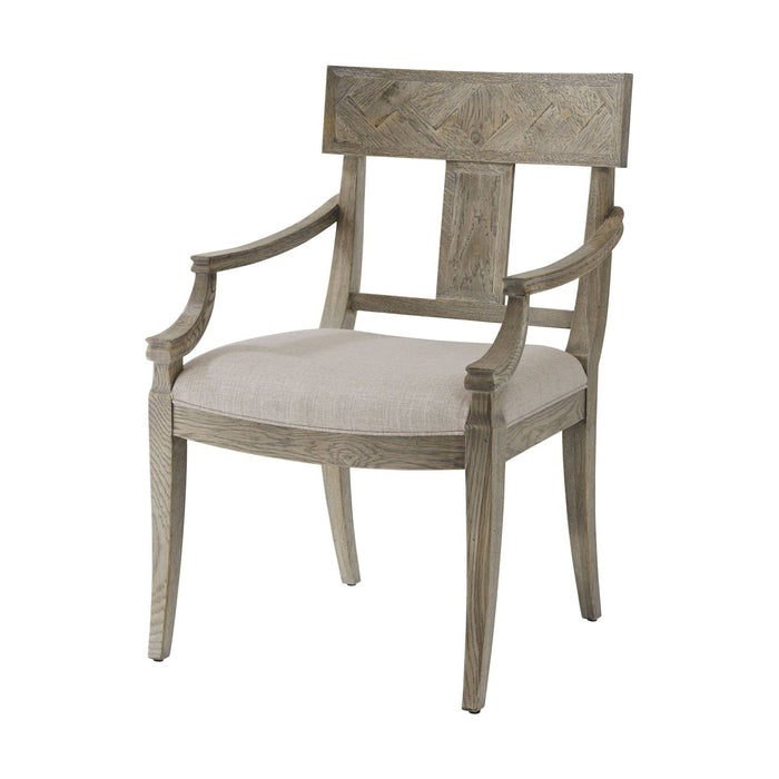 Theodore Alexander Echoes Jude Klismos Dining Armchair - Set of 2