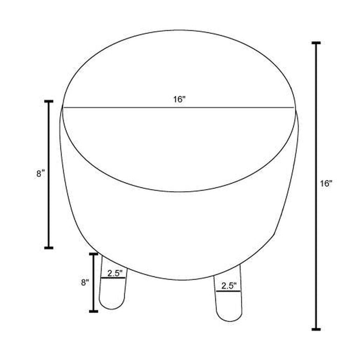 Surya Cambrai Stool