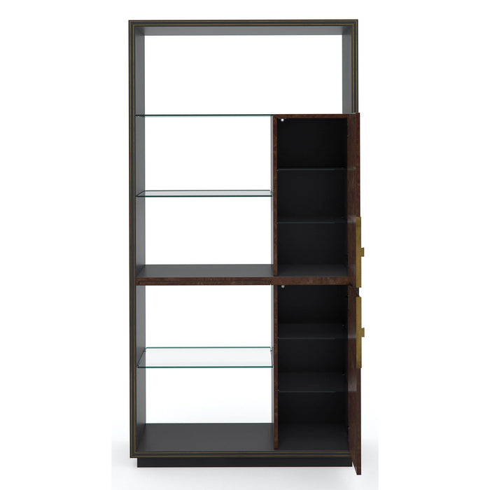 Caracole Double Booked Display Cabinet DSC