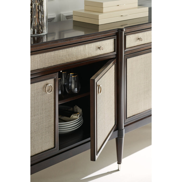 Caracole Classic The Silver Screen Cabinet DSC