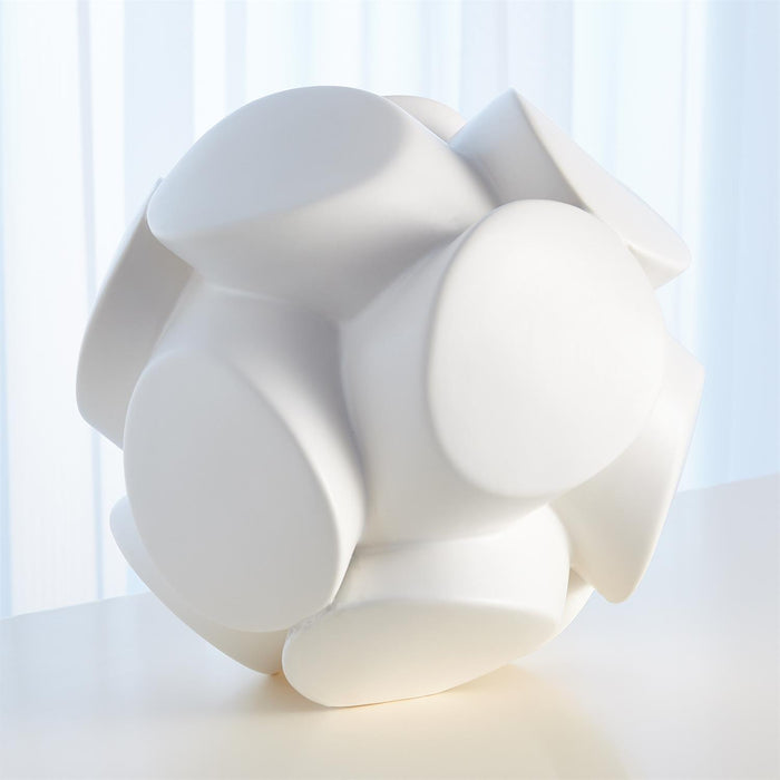 Global Views Mayet Sculpture-Matte White