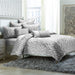 Michael Amini Canterbury Comforter Set Silver