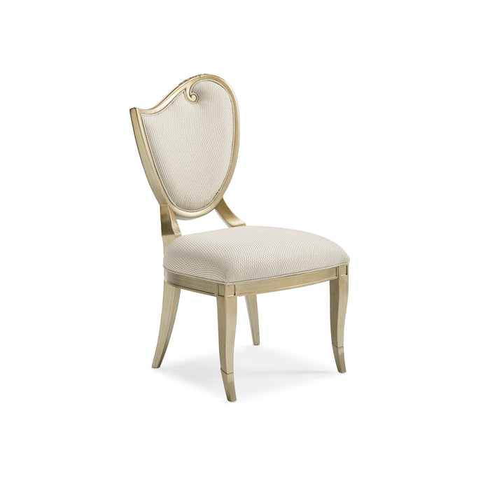 Caracole Compositions Fontainebleau Left Side Chair - Set of 2