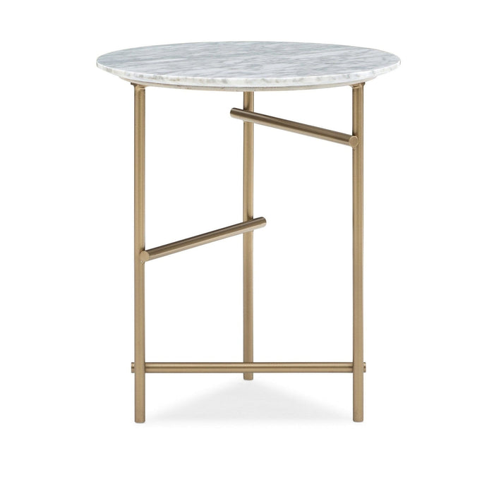 Caracole Edge Occasional Concentric Side Table DSC