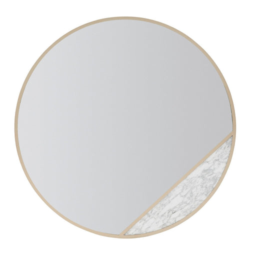 Caracole Edge Upholstery Edge Mirror DSC