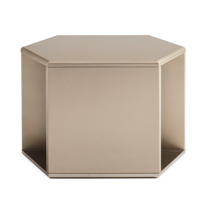 Caracole Remix Hexagon End Table DSC