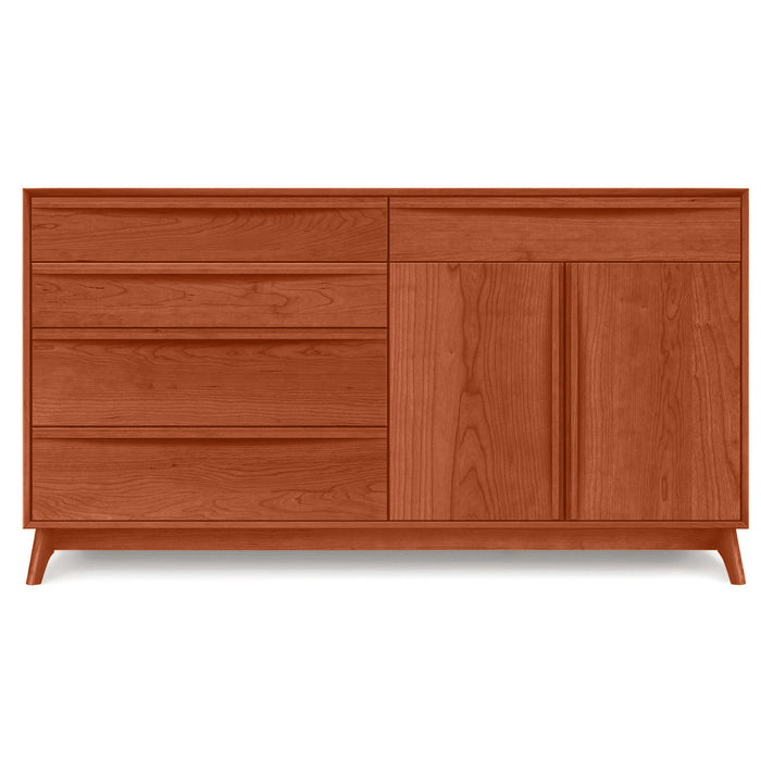 Copeland Catalina Four Drawer One Drawer Over Two Door Buffet