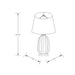 Surya Adler DLE-001 Table Lamp