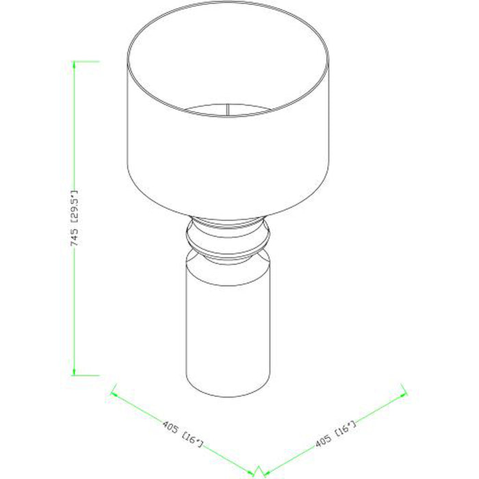 Surya Forger FGR-100 Table Lamp