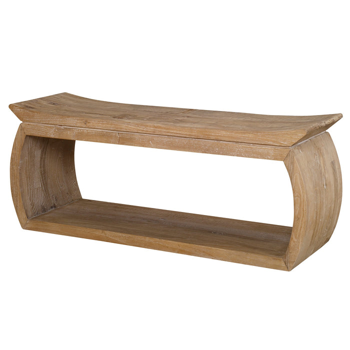 Uttermost Connor Reclaimed Wood Bench