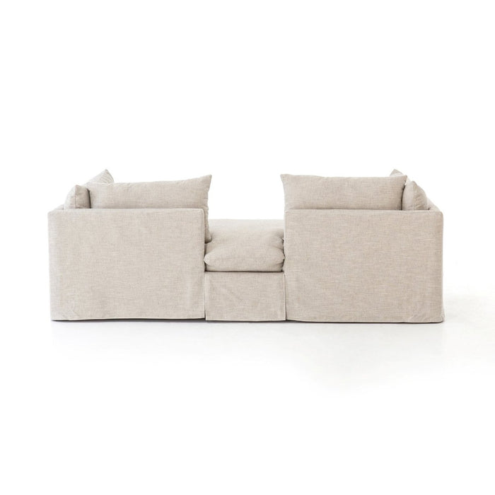 Four Hands Habitat Chaise