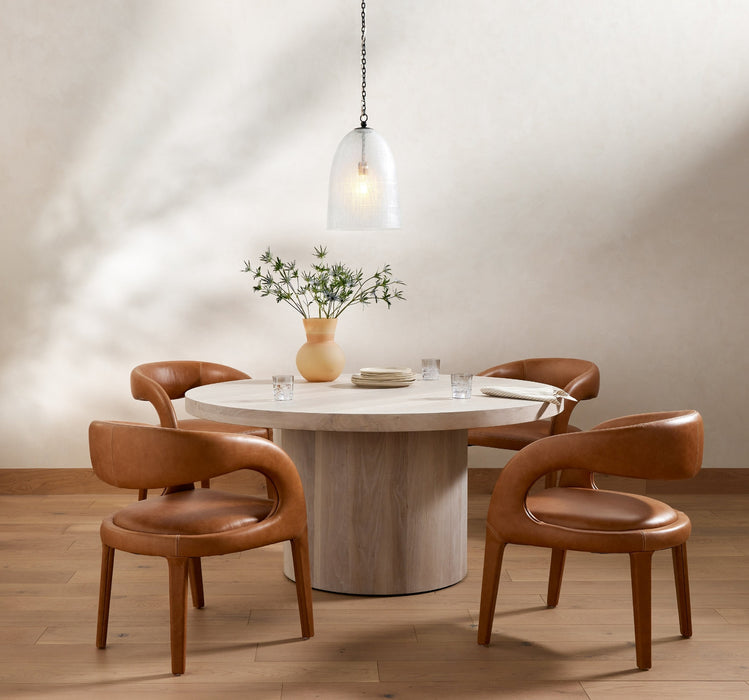 Four Hands Hudson Round Dining Table