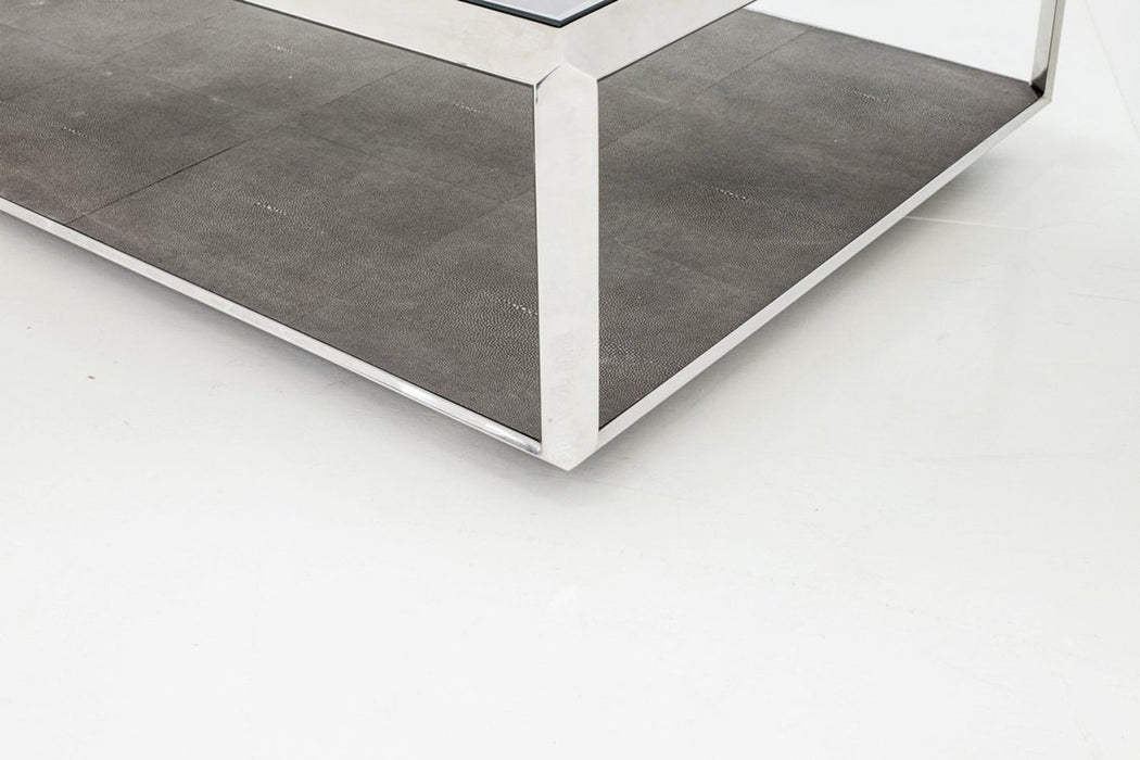 Four Hands Shagreen Shadow Box Coffee Table