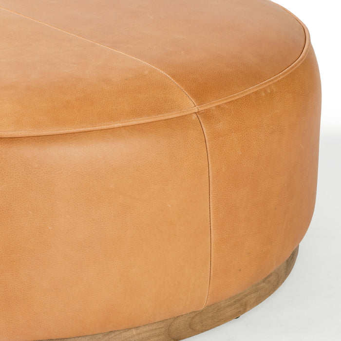 Four Hands Sinclair Large Round Ottoman