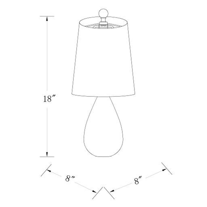 Surya Hayes HAE-100 Table Lamp