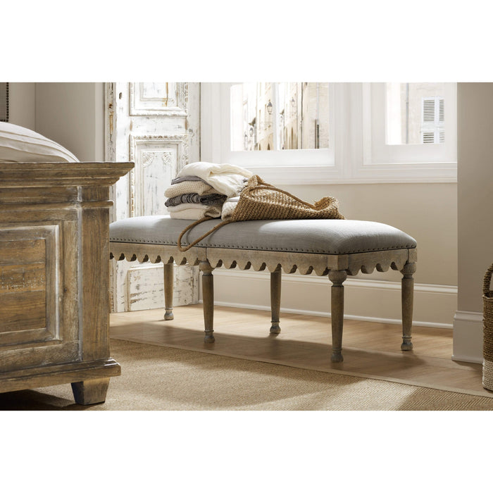 Hooker Furniture Boheme Madera Bed Bench