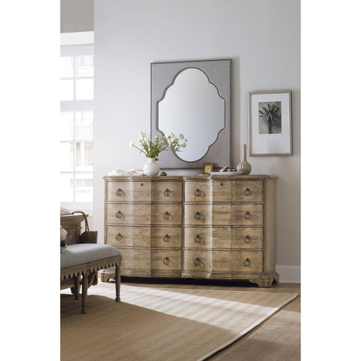 Hooker Furniture Boheme Nourmand Linen Wrapped Mirror