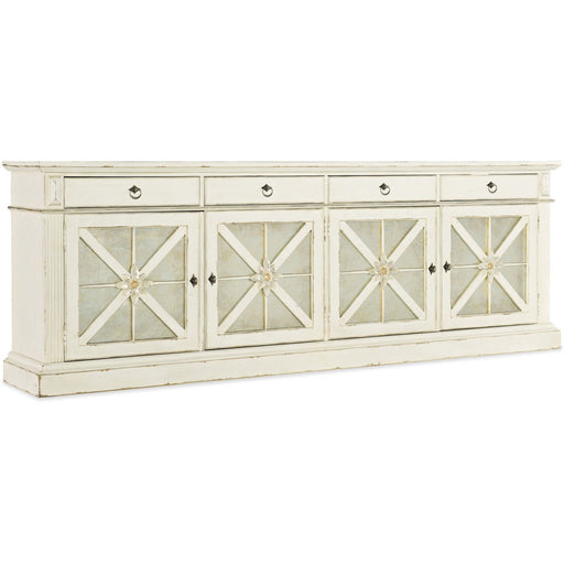 Hooker Furniture Sanctuary Grand Premier Entertainment Console Blanc