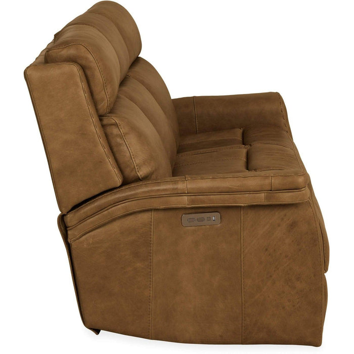 Hooker Furniture Poise Power Recliner Sofa w/ Power Headrest