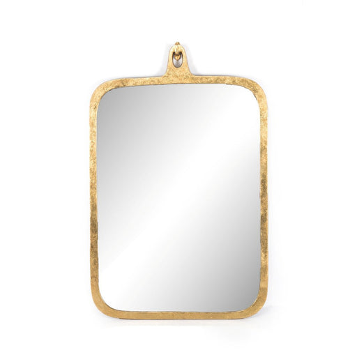 Hyde Large Mirror-Gold Leaf