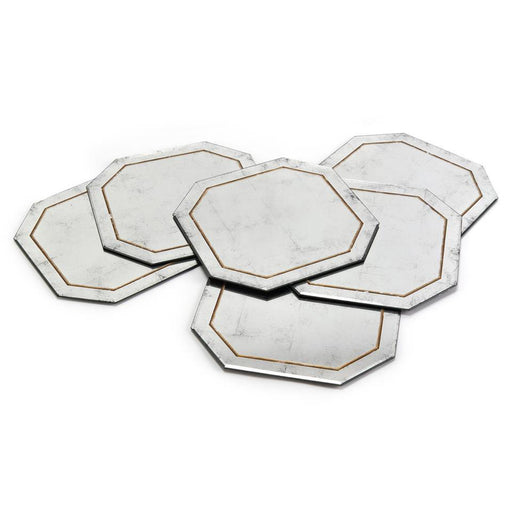 John Richard Eglomise Placemats - Set Of 6