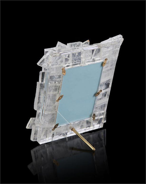 John Richard Windowpane Selenite Photo Frame