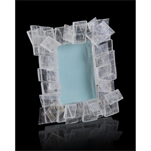 John Richard Windowpane Selenite Photo Frame