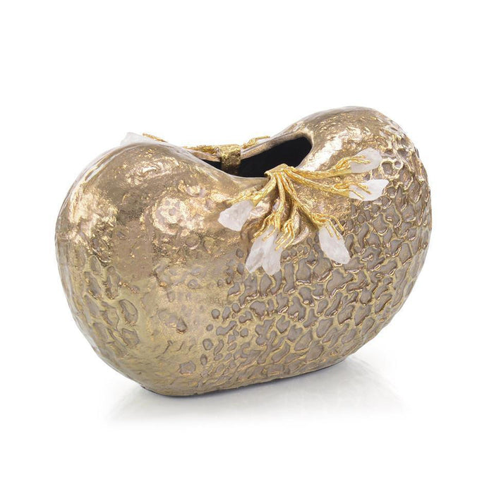 John Richard Quartz-Embellished Pod Vase