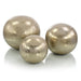 John Richard Set Of Three Golden Orbs